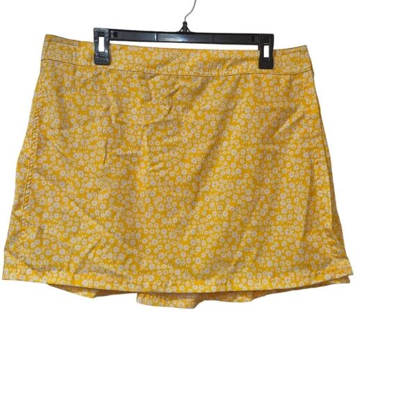 RipSkirt Hawaii Wrap Skirt Size XL Yellow White Floral Print Quick Dry Travel EU - Picture 4 of 12